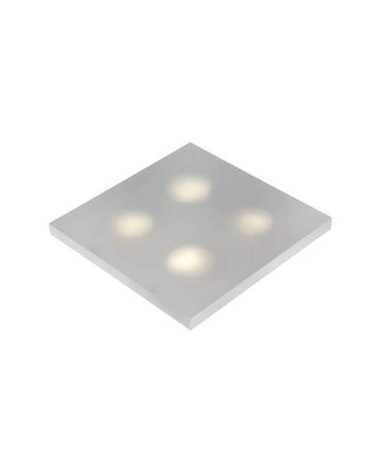 Lucide winx-led - wandlamp badkamer - led - 4x7w 3000k - ip21 - opaal