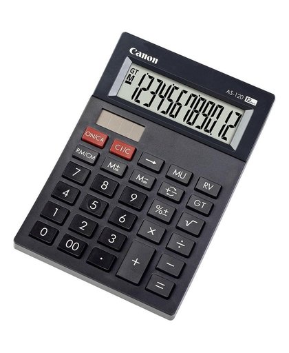 Canon AS-120 Pocket Rekenmachine met display Grijs calculator