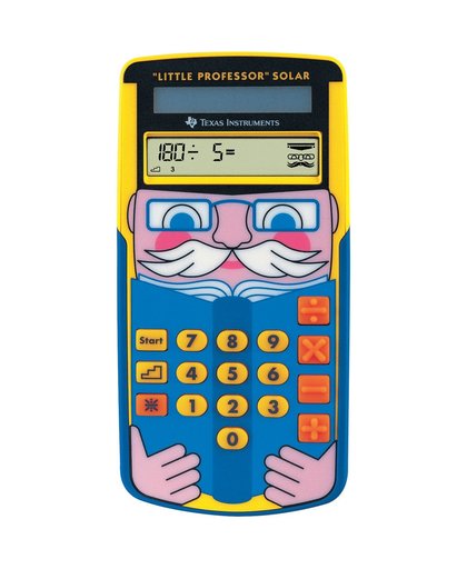 Texas Instruments Little Professor Solar calculator Pocket Grafische rekenmachine Multi kleuren