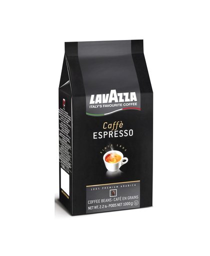 Lavazza Caffe Espresso Black koffiebonen 1 kg