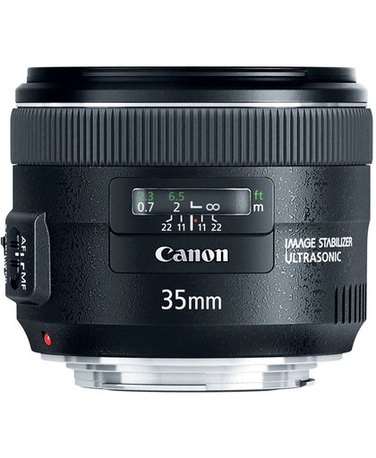 Canon EF 35mm f/2 IS USM Groothoeklens Zwart