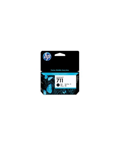 HP 711 zwarte DesignJet , 38 ml inktcartridge