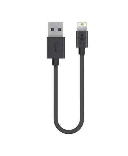 Belkin Lightning charge/sync cable Black 15cm