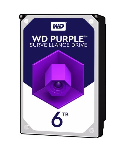 Western Digital Purple interne harde schijf HDD 6000 GB SATA III