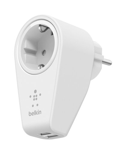 Belkin 2-poorts Thuislader met stopcontact