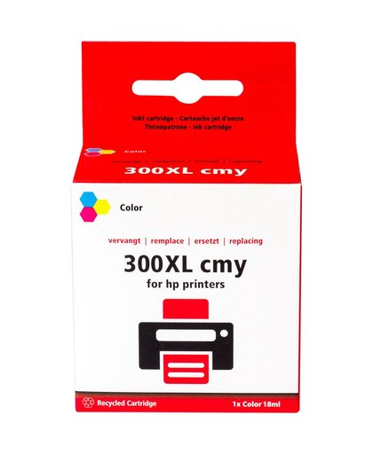 Huismerk 300 3-Kleuren XL voor HP printers (CC644E)