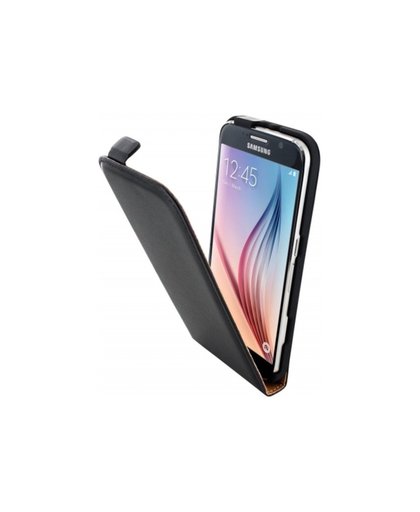 Mobiparts Essential Flip Case Samsung Galaxy S6 Zwart