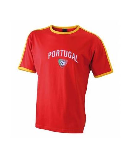 Rood voetbalshirt portugal heren l