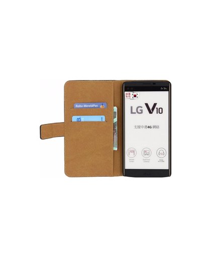 Mobilize Classic Wallet Book Case LG V10 Zwart
