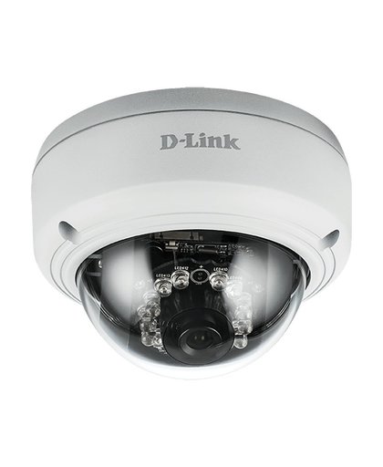 D-Link DCS-4701E bewakingscamera IP-beveiligingscamera Binnen & buiten Rond Wit 1280 x 720 Pixels