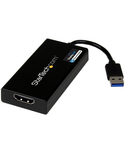 StarTech.com USB 3.0 naar 4K HDMI externe Multi-Monitor grafische videoadapter DisplayLink gecertificeerd Ultra HD 4K USB grafische adapter