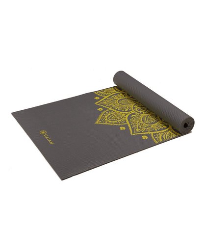 Gaiam Citron Sundial Yoga Mat 5 mm