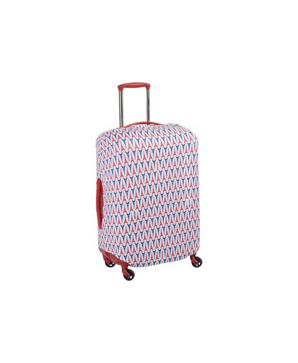 Delsey Travel Necessities Suitcase Cover S/M Eiffel Tower