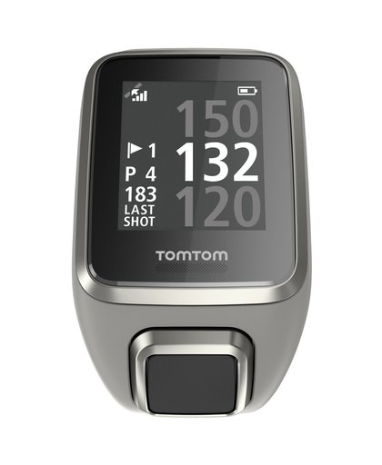 TomTom Golfer 2 GPS-sporthorloge - lichtgrijs - large sport horloge