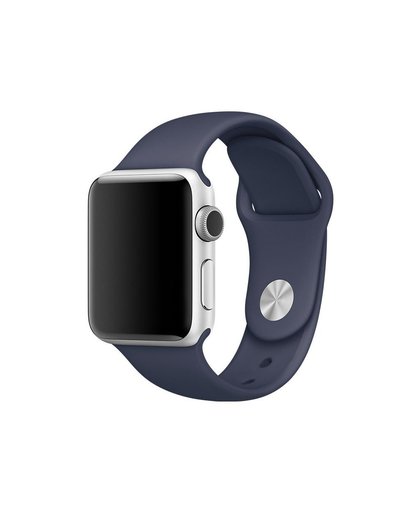 Apple Watch 38mm Polsband Sport Middernachtblauw