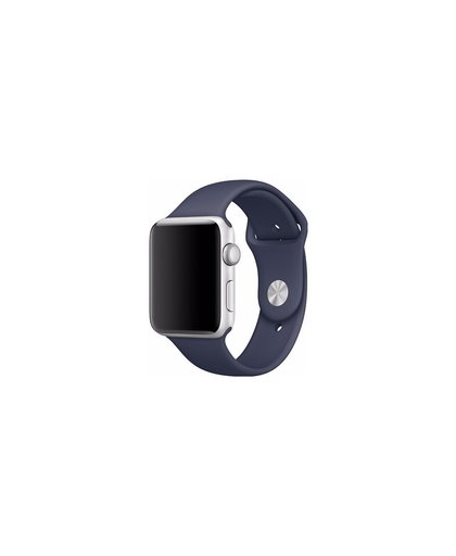 Apple Watch 42mm Polsband Sport Middernachtblauw