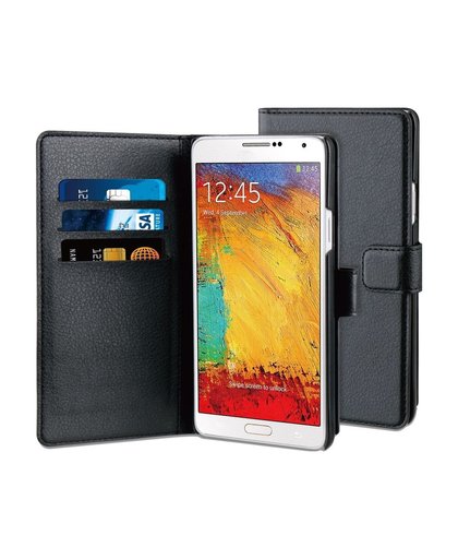 BeHello Wallet Case Samsung Galaxy Note 4 Zwart