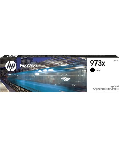 HP 973X inktcartridge Zwart 182,5 ml 10000 pagina's