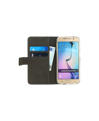 Mobilize Gelly Wallet Book Case Samsung Galaxy S6 Zwart