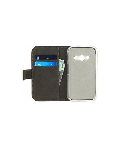 Mobilize Gelly Wallet Book Case Samsung Galaxy Xcover 3 Zwart