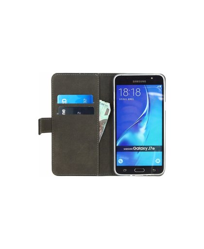 Mobilize Gelly Wallet Book Case Samsung Galaxy J7 (2016) Zwart