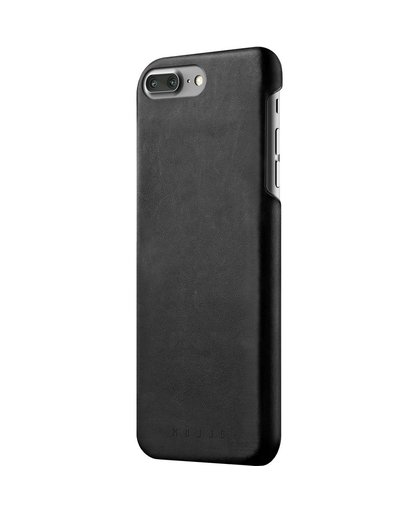 Mujjo Leather Case Apple iPhone 7 Plus/8 Plus Zwart