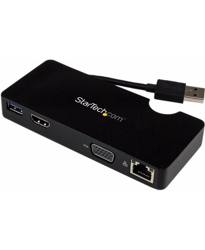 StarTech USB 3.0 Reis Docking Station Laptops HDMI/VGA