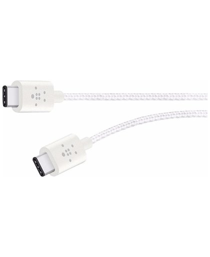Belkin Premium USB C naar USB C Kabel 1,8m Wit