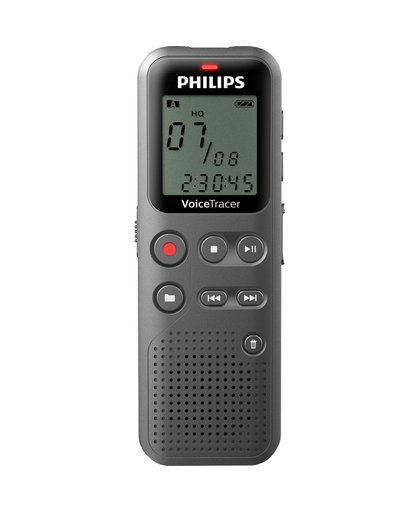 Philips 1000 series DVT1110 Intern geheugen Grijs dictaphone