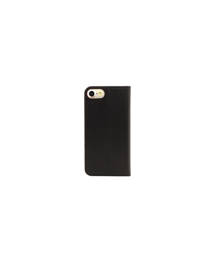 Knomo Leather Book Case Apple iPhone 7/8 Zwart