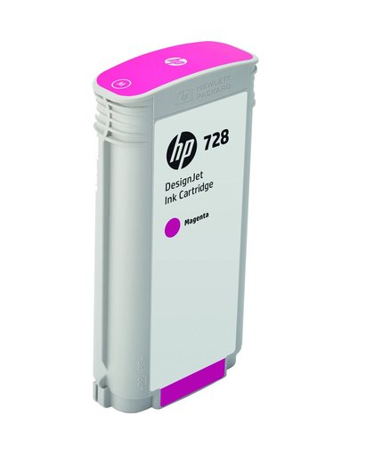 HP 728 magenta DesignJet , 130 ml inktcartridge
