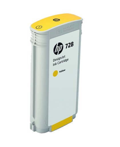 HP 728 gele DesignJet , 130 ml inktcartridge