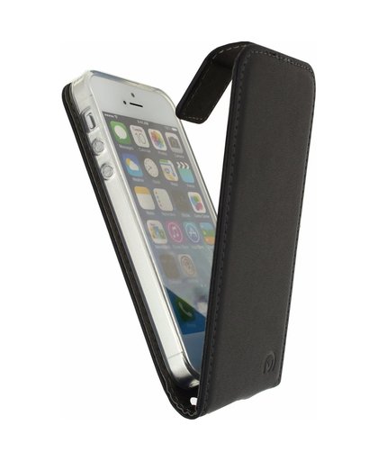 Mobilize Classic Gelly Flip Case Apple iPhone 5/5S/SE Zwart
