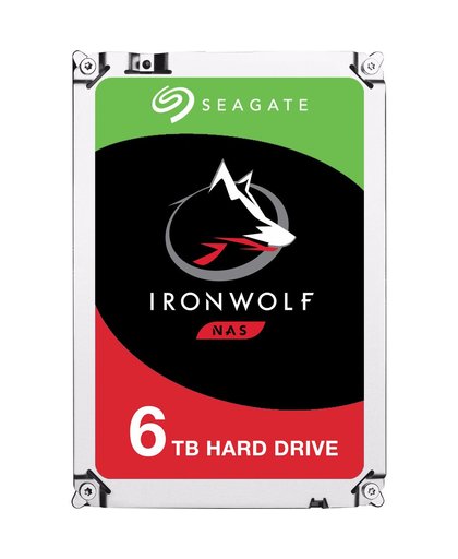 Seagate IronWolf ST6000VN0041 HDD 6000GB SATA III interne harde schijf