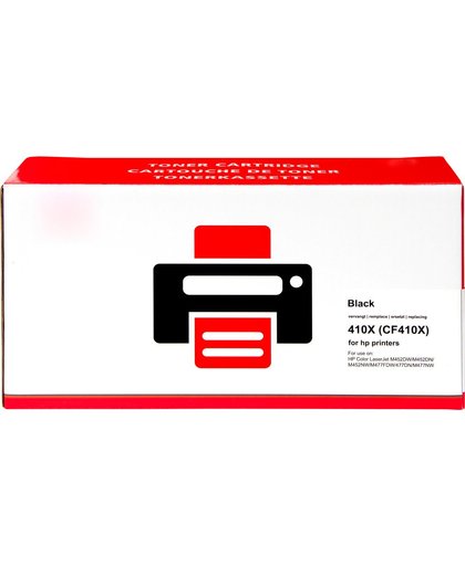 Huismerk 410X Toner Zwart XL voor HP printers (CF410X)