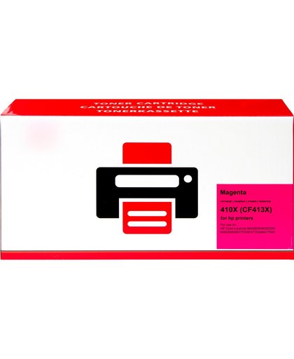 Huismerk 410X Toner Magenta XL voor HP printers (CF413X)