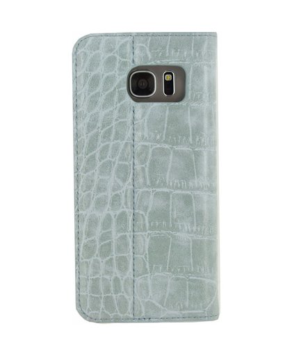Mobilize Premium Gelly Alligator Samsung Galaxy S7 Edge Book Case Groen