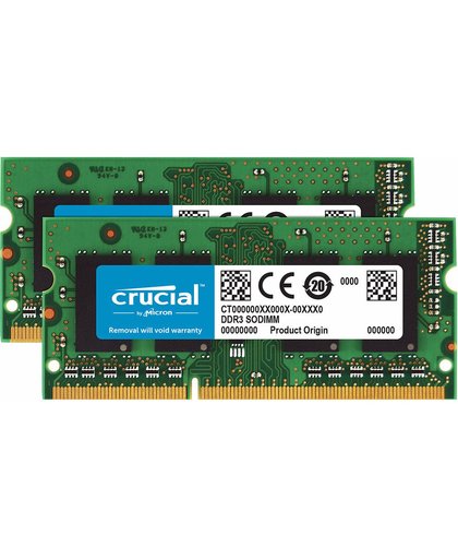 Crucial Standard 16GB DDR3L SODIMM 1600 MHz (2x8GB)