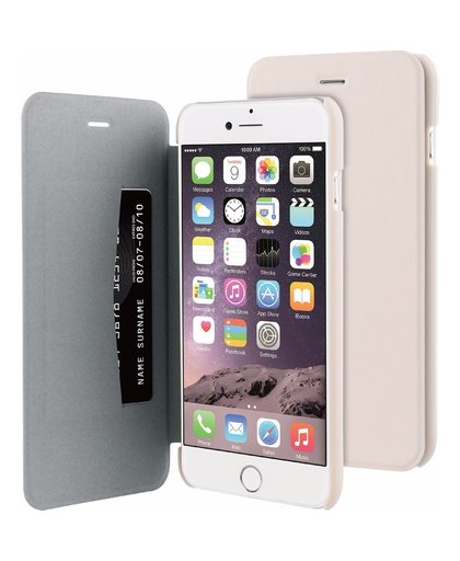 BeHello Apple iPhone 6 Plus/6s Plus Book Case Beige