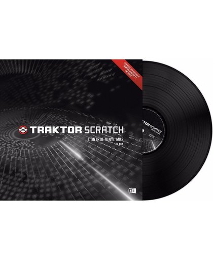 Native Instruments Traktor Scratch Control Vinyl MKII Black