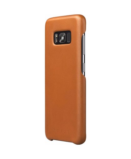 Mujjo Leather Case Samsung Galaxy S8 Back Cover Bruin