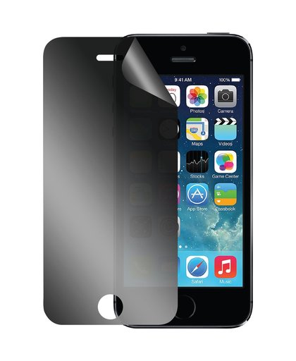 Azuri Apple iPhone 5/5S/SE Screenprotector Privacy Plastic Duo Pack
