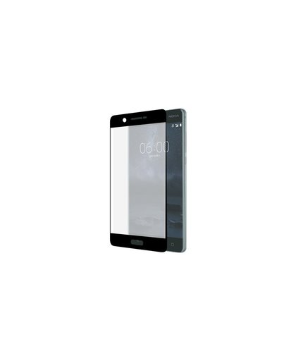 Azuri Edge to Edge Nokia 5 Screenprotector Glas Zwart