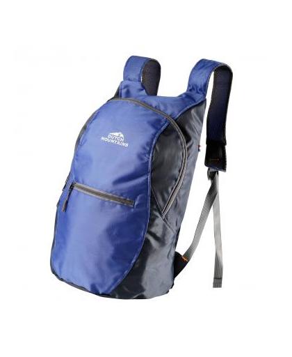 Dutch Mountains Linde Backpack - opvouwbaar - 14 liter - Blauw