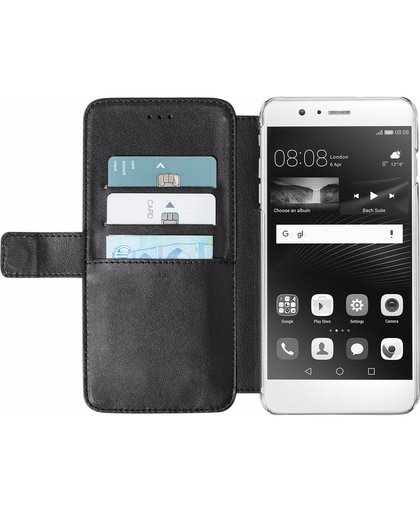 Azuri Wallet Magneet Huawei P9 Book Case Zwart