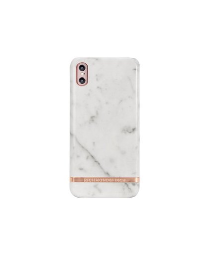 Richmond & Finch Marble Apple iPhone X Back Cover Wit