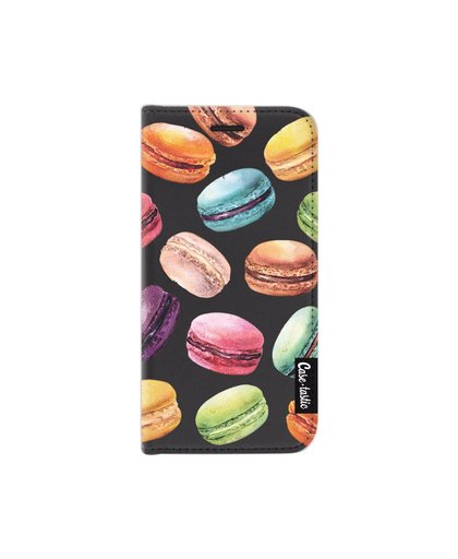 Casetastic Wallet Apple iPhone 5/5s/SE Book Case Macaron Mania Zwart