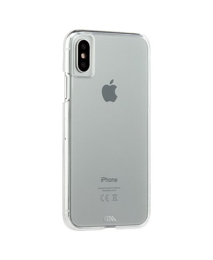 Case-Mate Barely There Apple iPhone X Back Cover Transparant