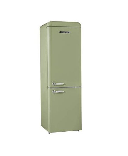 Schneider sl 250 sg-cb a++ retro koelkast groen