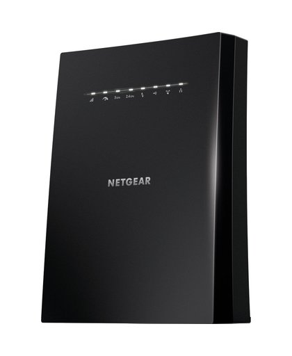 Netgear X6S Tri-band (2.4 GHz / 5 GHz / 5 GHz) Gigabit Ethernet Zwart draadloze router